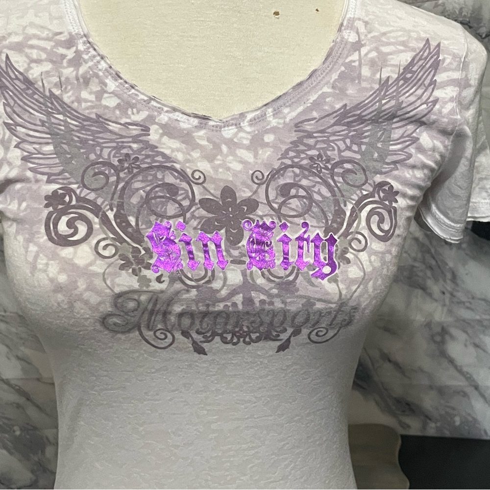 Women's Graphic Tee - Purple